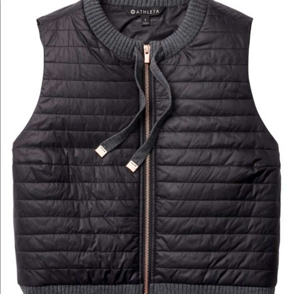 EUC Athleta Tioga Prima Loft Puffer Vest